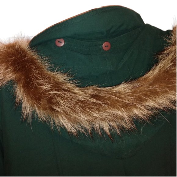 Larry Levine Vintage Fur Trimmed Parka - Picture 5 of 8